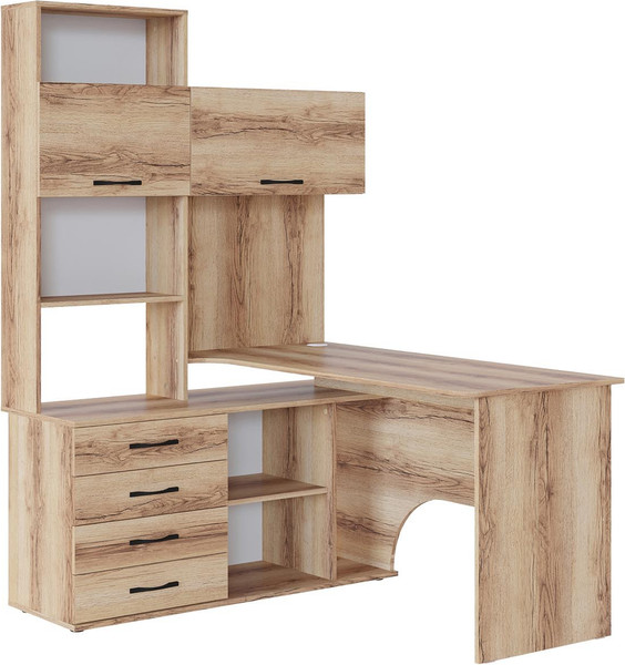 Изображение товара Компьютерный стол Сокол-Мебель КСТ-14.1Л (левый, дуб делано)