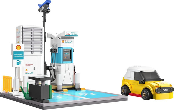 Изображение товара Конструктор CaDa Заправка Shell Retail Station / C66029W