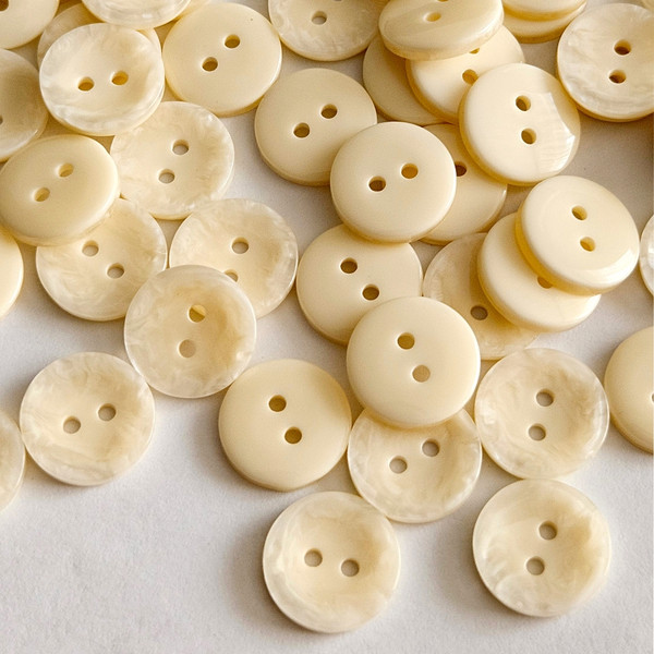 Изображение товара Набор пуговиц Sentex P-A2027 11.5/2 (20шт, слоновая кость)