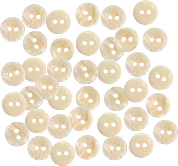Изображение товара Набор пуговиц Sentex P-A2027 11.5/2 (50шт, слоновая кость)