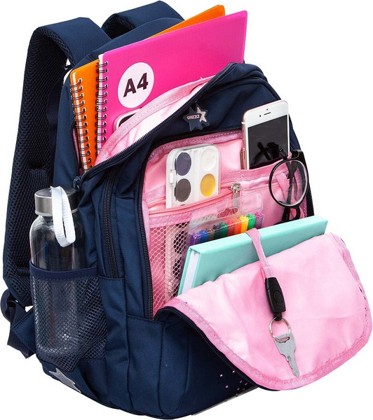 Изображение товара Школьный рюкзак Grizzly RG-561-2 (синий)