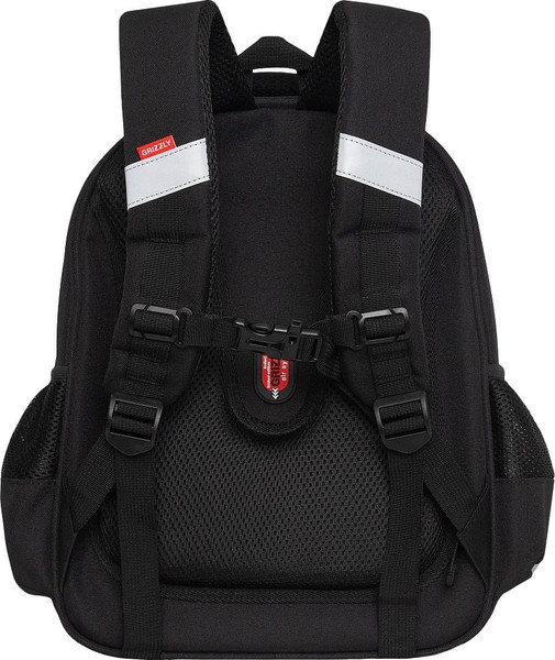 Изображение товара Школьный рюкзак Grizzly RAz-587-5 (черный)