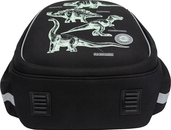 Изображение товара Школьный рюкзак Grizzly RAz-587-5 (черный)