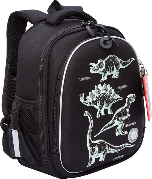 Изображение товара Школьный рюкзак Grizzly RAz-587-5 (черный)