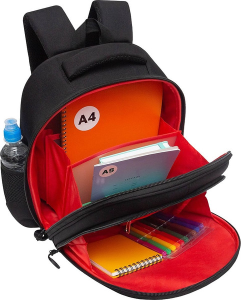 Изображение товара Школьный рюкзак Grizzly RAz-587-5 (черный)