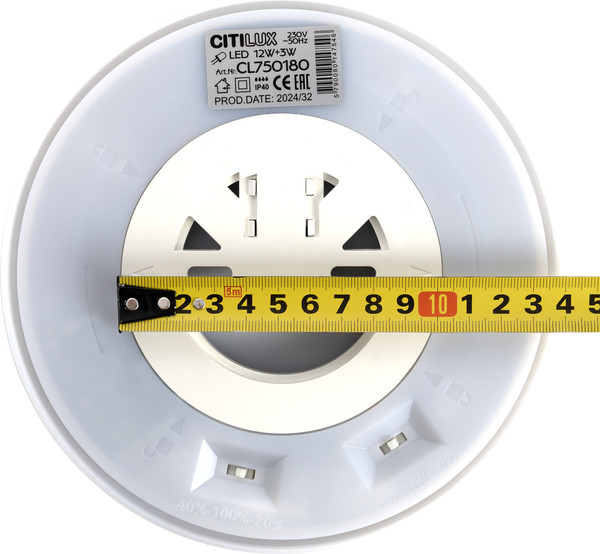 Изображение товара Светильник Citilux Etalon CL750180 (белый/бук)