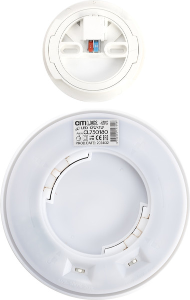 Изображение товара Светильник Citilux Etalon CL750180 (белый/бук)