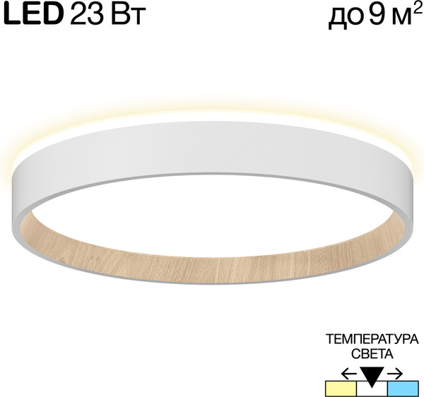 Изображение товара Светильник Citilux Etalon CL750240 (белый/бук)