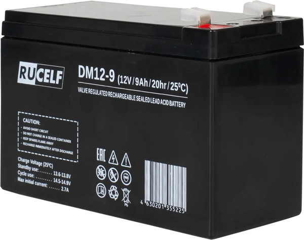 Изображение товара Аккумуляторная батарея Rucelf DM12-9