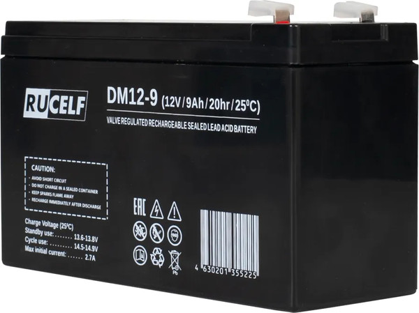 Изображение товара Аккумуляторная батарея Rucelf DM12-9