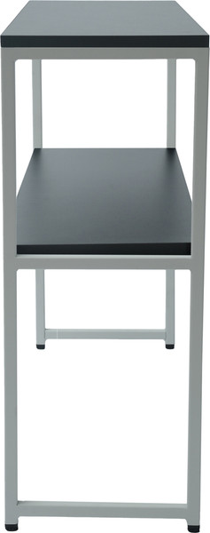 Изображение товара Консольный столик Allerd Rion 30x75 / 2060110700 (белый муар/металл бруклин)