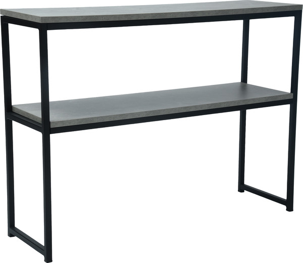 Изображение товара Консольный столик Allerd Rion 30x75 / 2060210500 (черный муар/бетон)