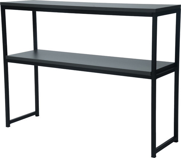 Изображение товара Консольный столик Allerd Rion 30x75 / 2060210700 (черный муар/металл бруклин)