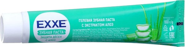 Изображение товара Зубная паста Exxe Защита десен с алоэ (100г)