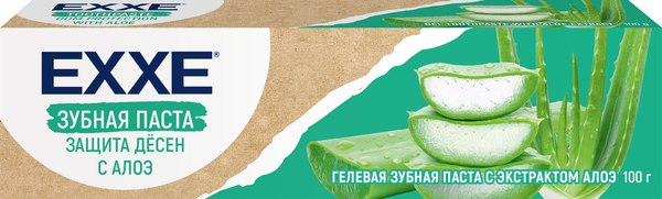 Изображение товара Зубная паста Exxe Защита десен с алоэ (100г)
