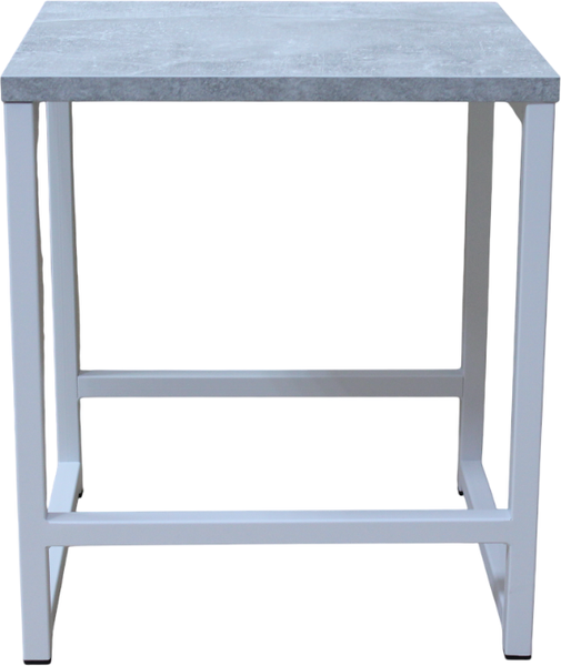 Изображение товара Табурет Allerd Rion 38x35x43 / 3010110500 (белый муар/бетон)