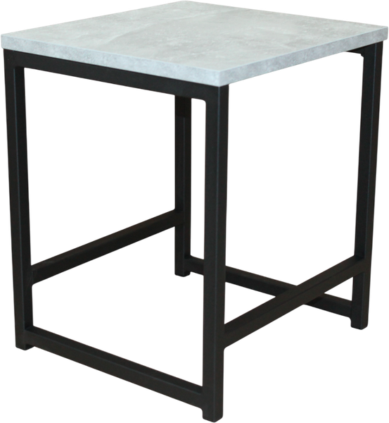 Изображение товара Табурет Allerd Rion 38x35x43 / 3010210500 (черный муар/бетон)