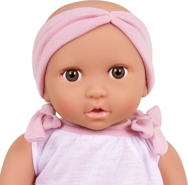 Изображение товара Пупс с аксессуарами LullaBaby В костюмчике с розовой головной повязкой / LBY7243