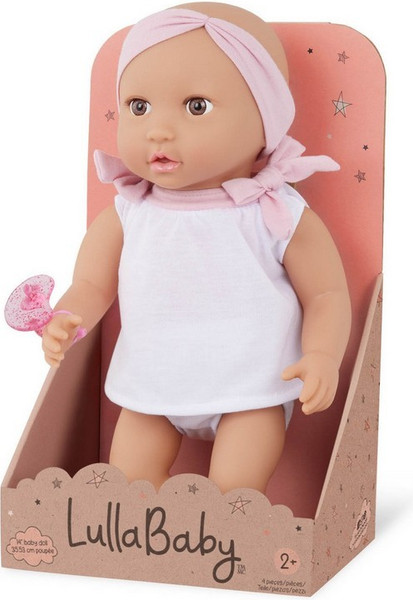 Изображение товара Пупс с аксессуарами LullaBaby В костюмчике с розовой головной повязкой / LBY7243
