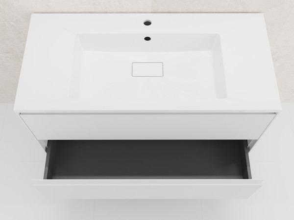 Изображение товара Тумба под умывальник Style Line Лима 65см 2 ящика Plus (подвесная)