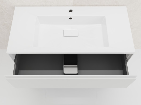 Изображение товара Тумба под умывальник Style Line Лима 75см 2 ящика Plus (подвесная)