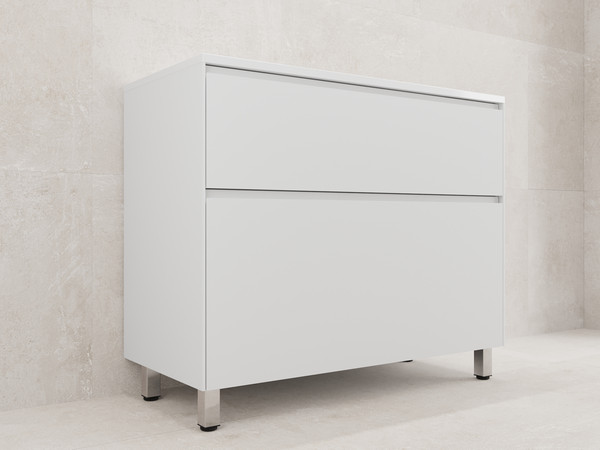 Изображение товара Тумба под умывальник Style Line Лима 65см 2 ящика Plus (напольная)