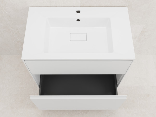 Изображение товара Тумба под умывальник Style Line Лима 70см 2 ящика Plus (напольная)