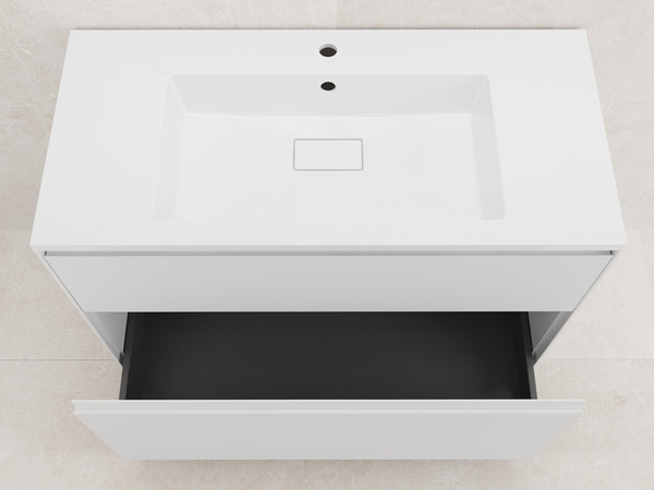 Изображение товара Тумба под умывальник Style Line Лима 75см 2 ящика Plus (напольная)