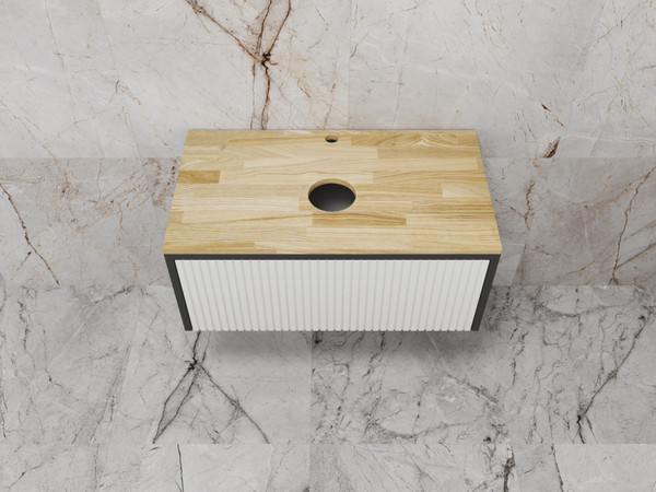 Изображение товара Тумба под умывальник Style Line Сохо 80см Ясень/Софт Push