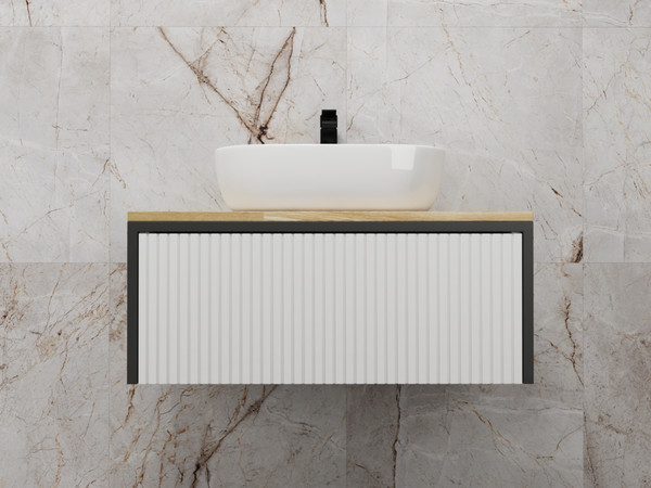 Изображение товара Тумба под умывальник Style Line Сохо 90см Ясень/Софт Push