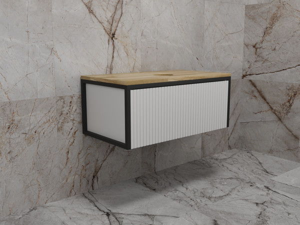 Изображение товара Тумба под умывальник Style Line Сохо 90см Ясень/Софт Push