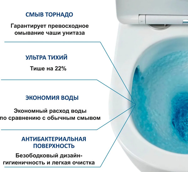 Изображение товара Унитаз напольный Cerutti Vettore CT10816