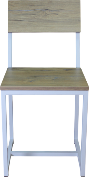 Изображение товара Стул Allerd Rion 38x32.5x43/ 3020110600 (белый муар/дуб нокс)