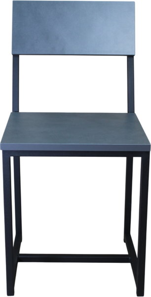 Изображение товара Стул Allerd Rion 38x32.5x43 / 3020210700 (черный муар/металл бруклин)