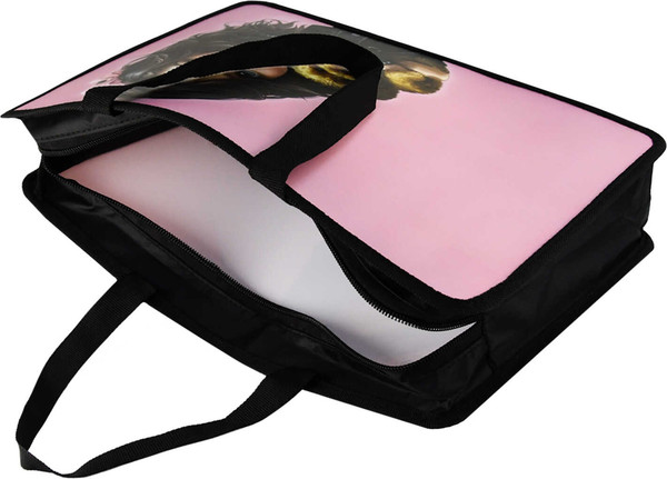 Изображение товара Папка-портфель Феникс+ Брюнетка с собачкой / 69274