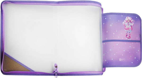 Изображение товара Папка для тетрадей Феникс+ Девочка на роликах / 69283