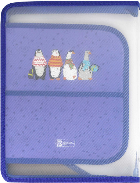 Изображение товара Папка для тетрадей Феникс+ Пингвины и гуси / 69284