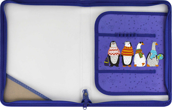 Изображение товара Папка для тетрадей Феникс+ Пингвины и гуси / 69284