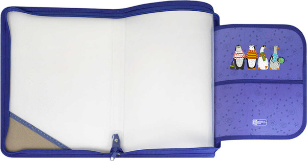 Изображение товара Папка для тетрадей Феникс+ Пингвины и гуси / 69284