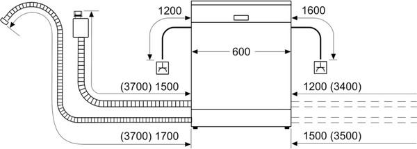 Изображение товара Посудомоечная машина Bosch SMS4HVI00E