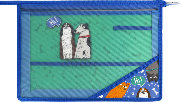 Изображение товара Папка для тетрадей Феникс+ Собаки и коты / 69286