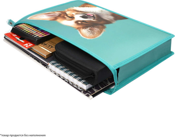 Изображение товара Папка для тетрадей Феникс+ Веселый корги / 69293