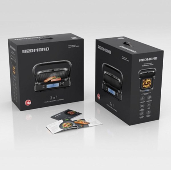 Изображение товара Электрогриль Redmond SteakMaster GM301 (серый/металл)
