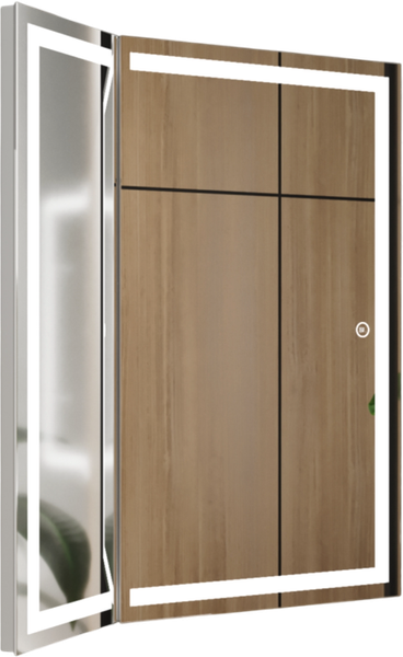 Изображение товара Зеркало Style Line Лайт поворотное с LED-подсветкой 65x70