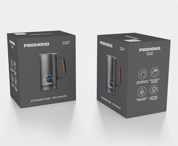 Изображение товара Капучинатор для кофемашины Redmond MF5001 (серый)