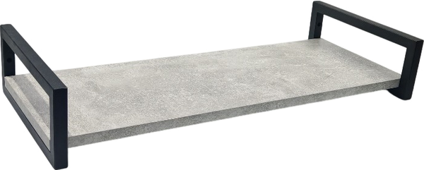 Изображение товара Полка Allerd 1 Rion 30x12 / 4050210500 (черный муар/бетон)