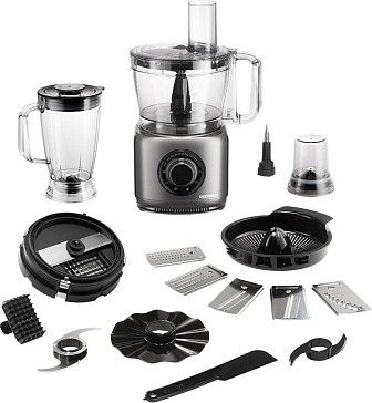 Изображение товара Кухонный комбайн Redmond FP607 (серый)