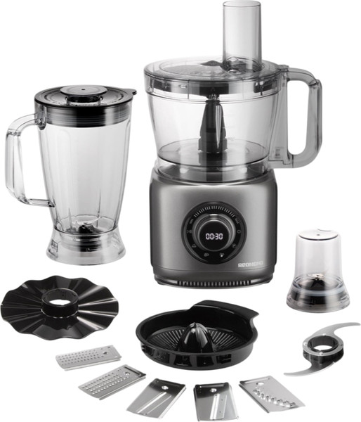 Изображение товара Кухонный комбайн Redmond FP607 (серый)
