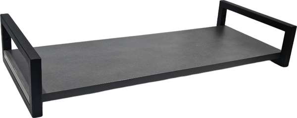 Изображение товара Полка Allerd 1 Rion 30x12 / 4050210700 (черный муар/металл бруклин)