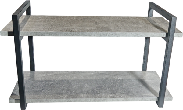 Изображение товара Полка Allerd 2 Rion 30x40 / 4060210500 (черный муар/бетон)